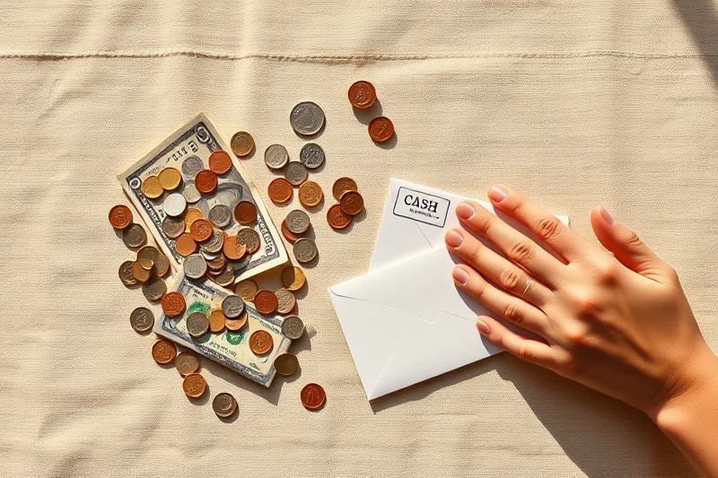 simple cash envelope budgeting tools templates — Simple Cash Envelope Budgeting Tools Templates (the finished result)