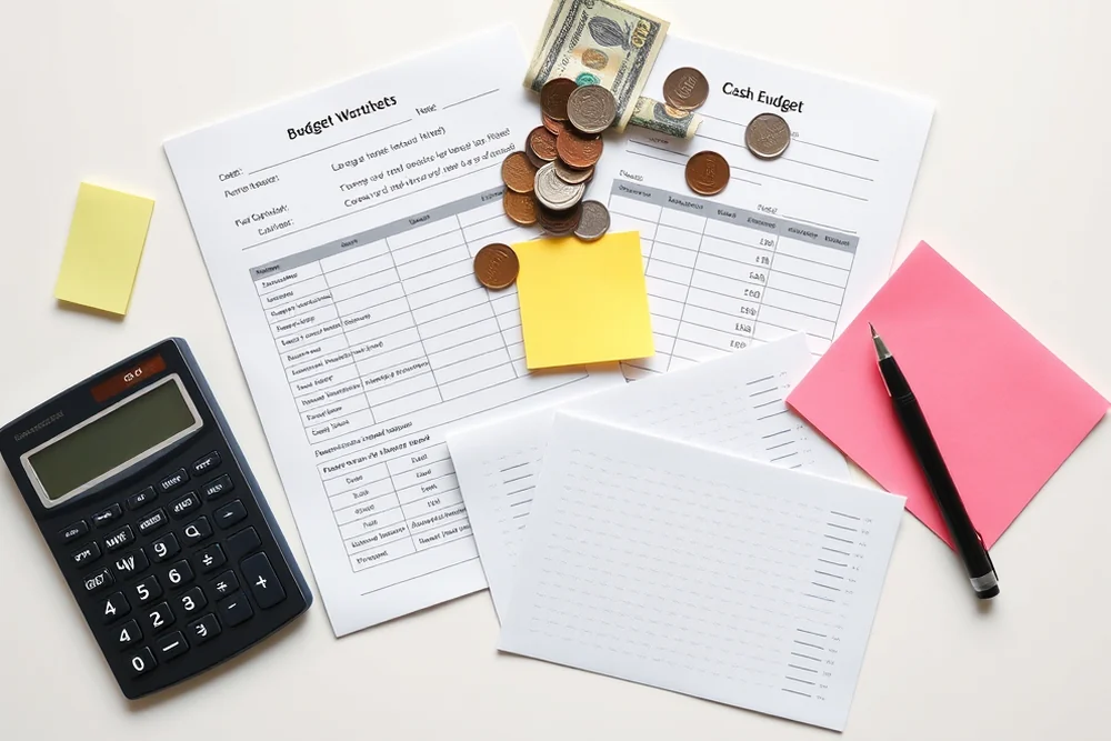 beginner cash envelope budgeting — Beginner Cash Envelope Budgeting (the finished result)