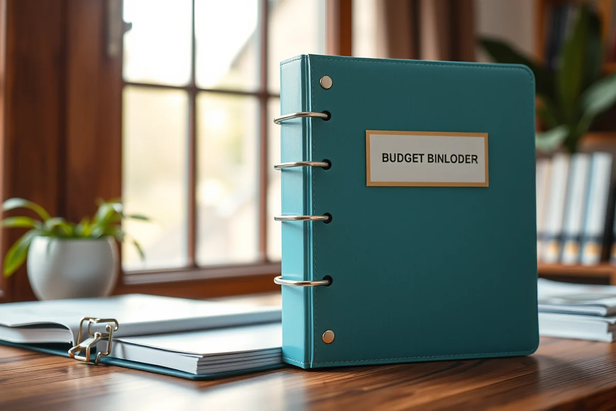 cash envelope budget binder — Cash Envelope Budget Binder