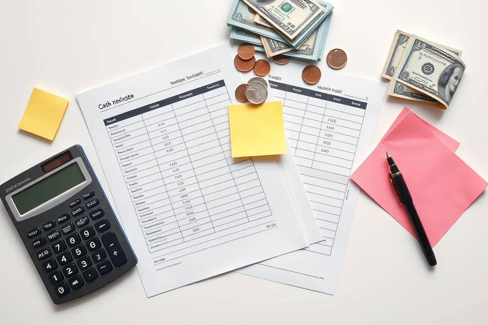 cash envelope budgeting method — Cash Envelope Budgeting Method (the finished result)