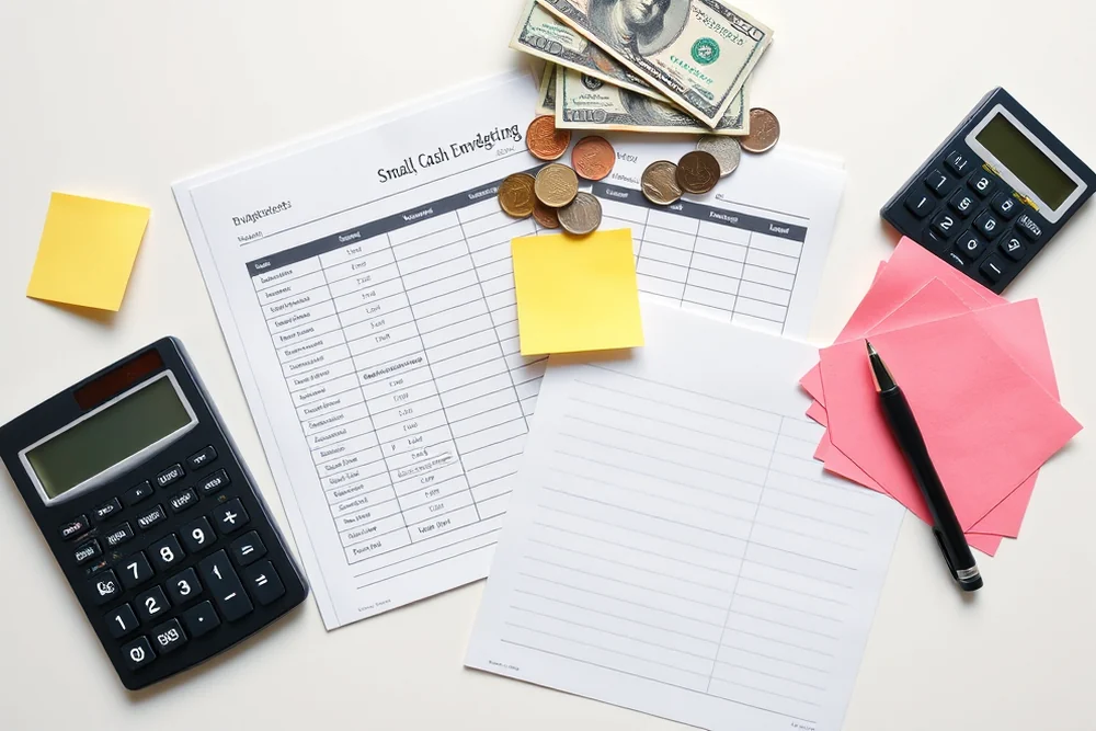 small cash envelope budgeting â Small Cash Envelope Budgeting (the finished result)