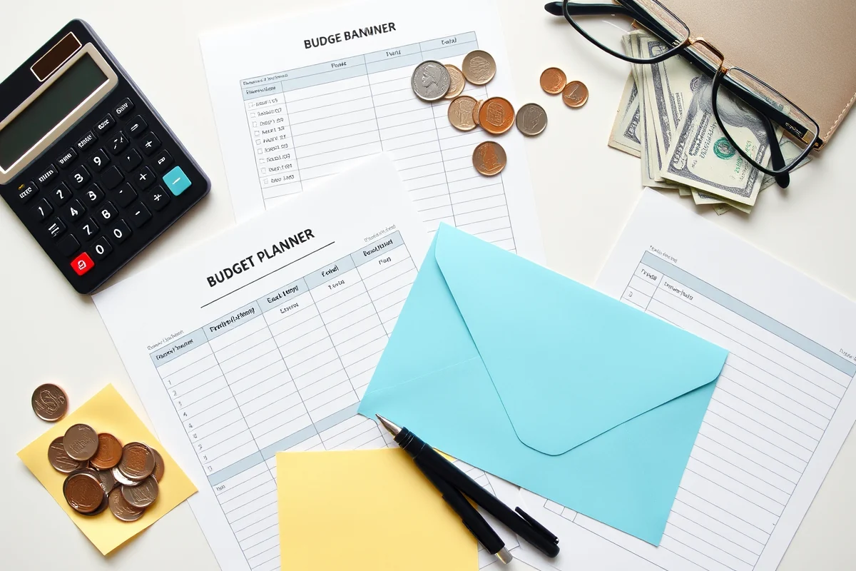 budget planner with cash envelopes — Budget Planner With Cash Envelopes (the finished result)