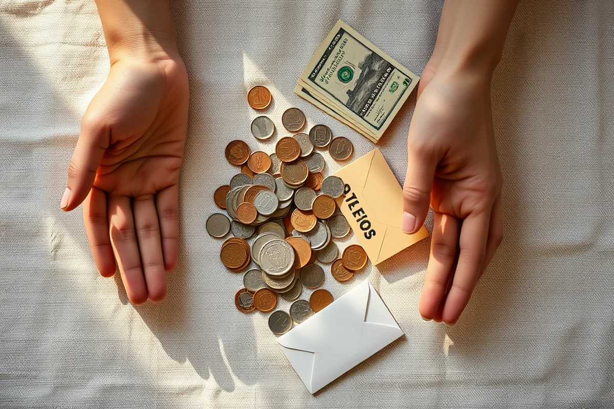 cash envelope budgeting step checklist — Cash Envelope Budgeting Step Checklist (the finished result)