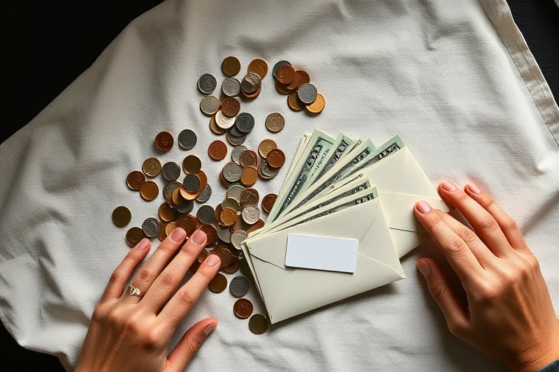 cash envelope budgeting step examples — Cash Envelope Budgeting Step Examples (the finished result)