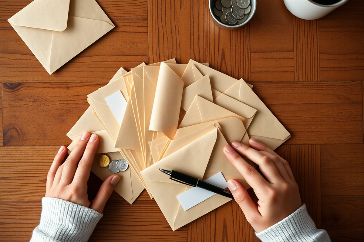 easy cash envelope budgeting step — Easy Cash Envelope Budgeting Step