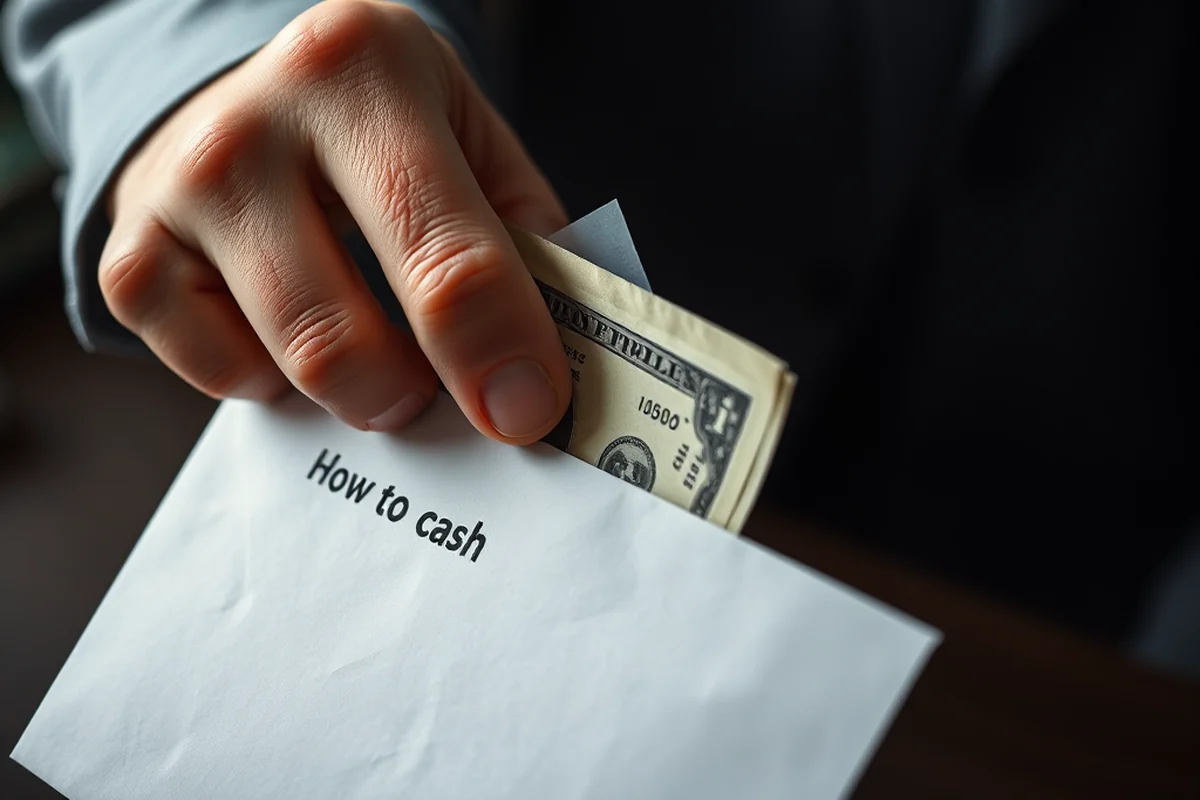 how to cash envelopes — How To Cash Envelopes (step by step)