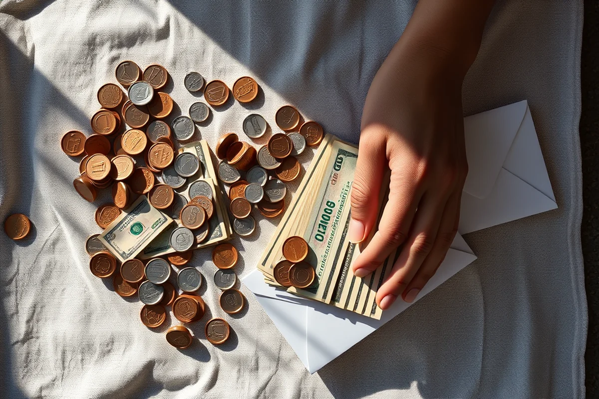 how to cash envelopes — How To Cash Envelopes (the finished result)