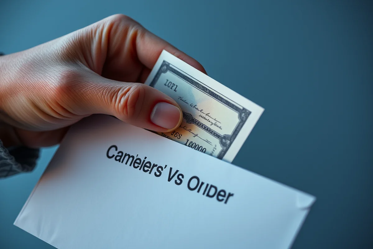what is cashier's check vs money order — What Is Cashier'S Check Vs Money Order (step by step)