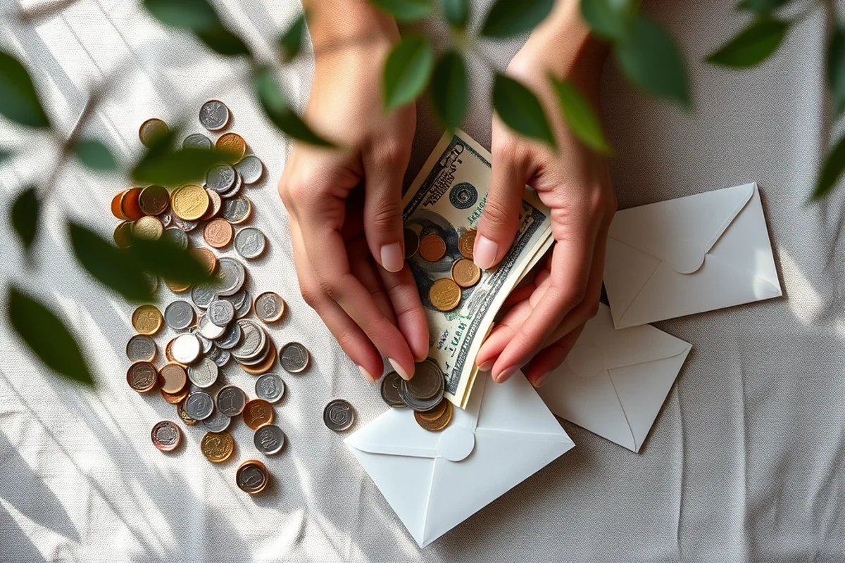 cash envelope budgeting income examples — Cash Envelope Budgeting Income Examples (the finished result)